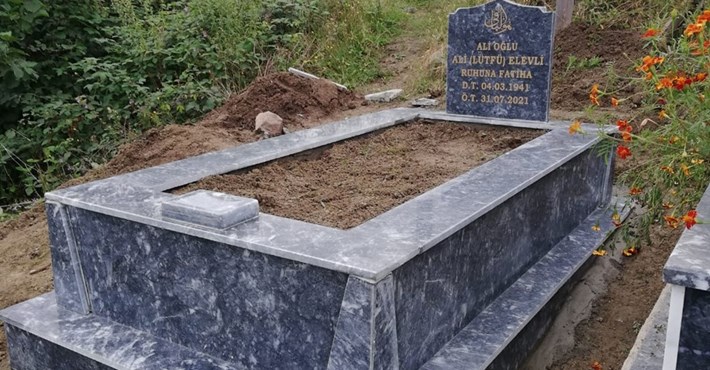 BURSA SİYAHI MERMER MEZARI MODELİMİZ